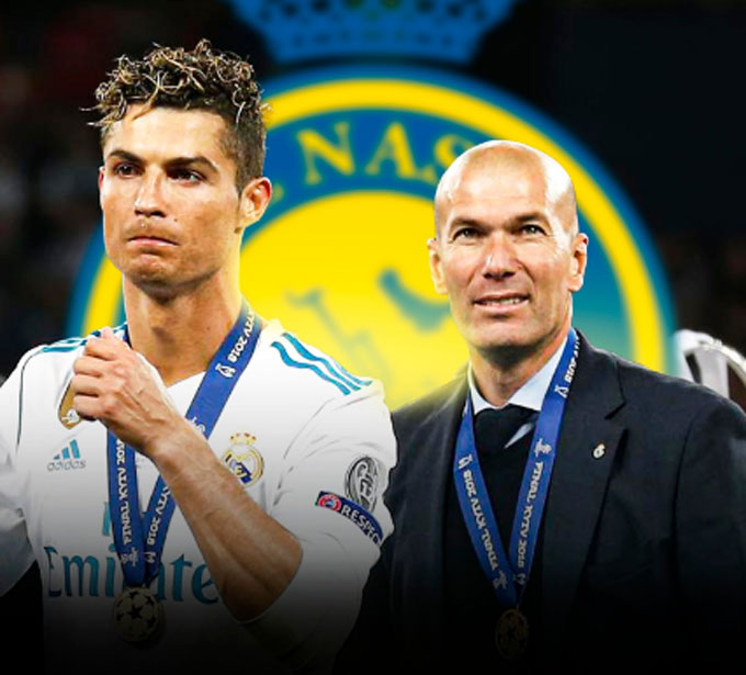 Cristiano Ronaldo wants to reunite with coach Zinedine Zidane